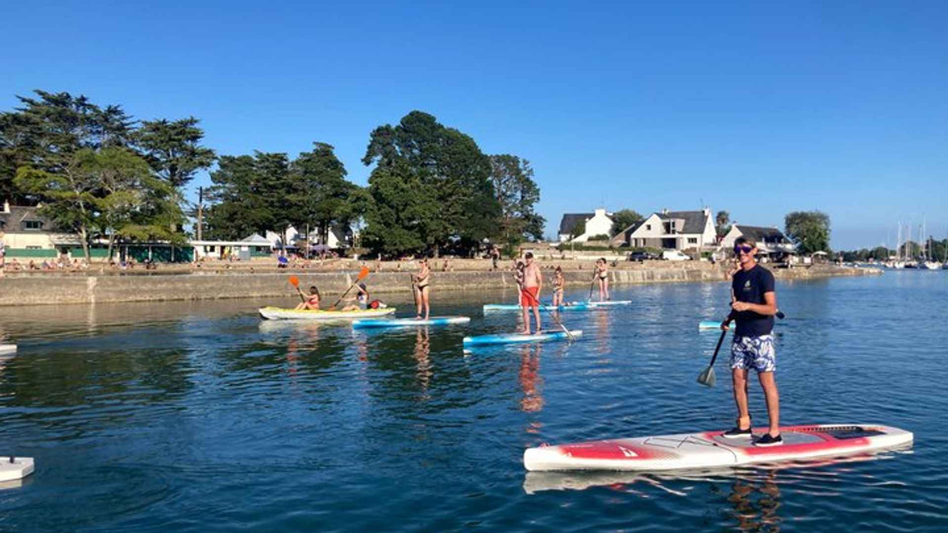 Stand up Paddle et Kayak sur le Golfe du Morbihan