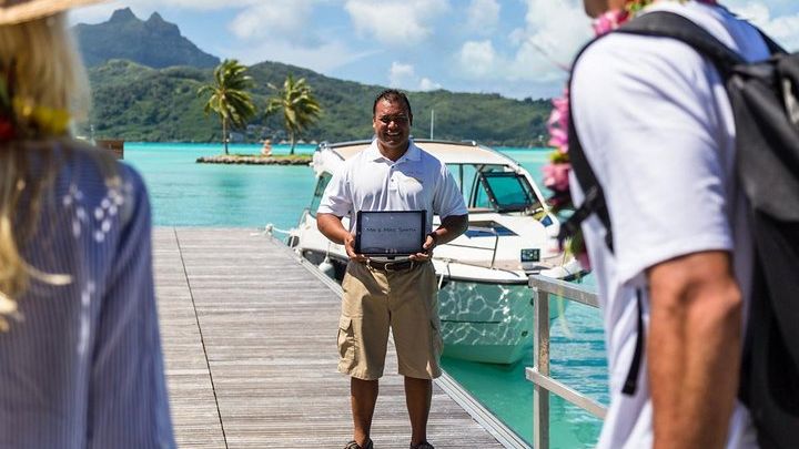 Bora Bora Private Airport to Hotel Boat Transfer