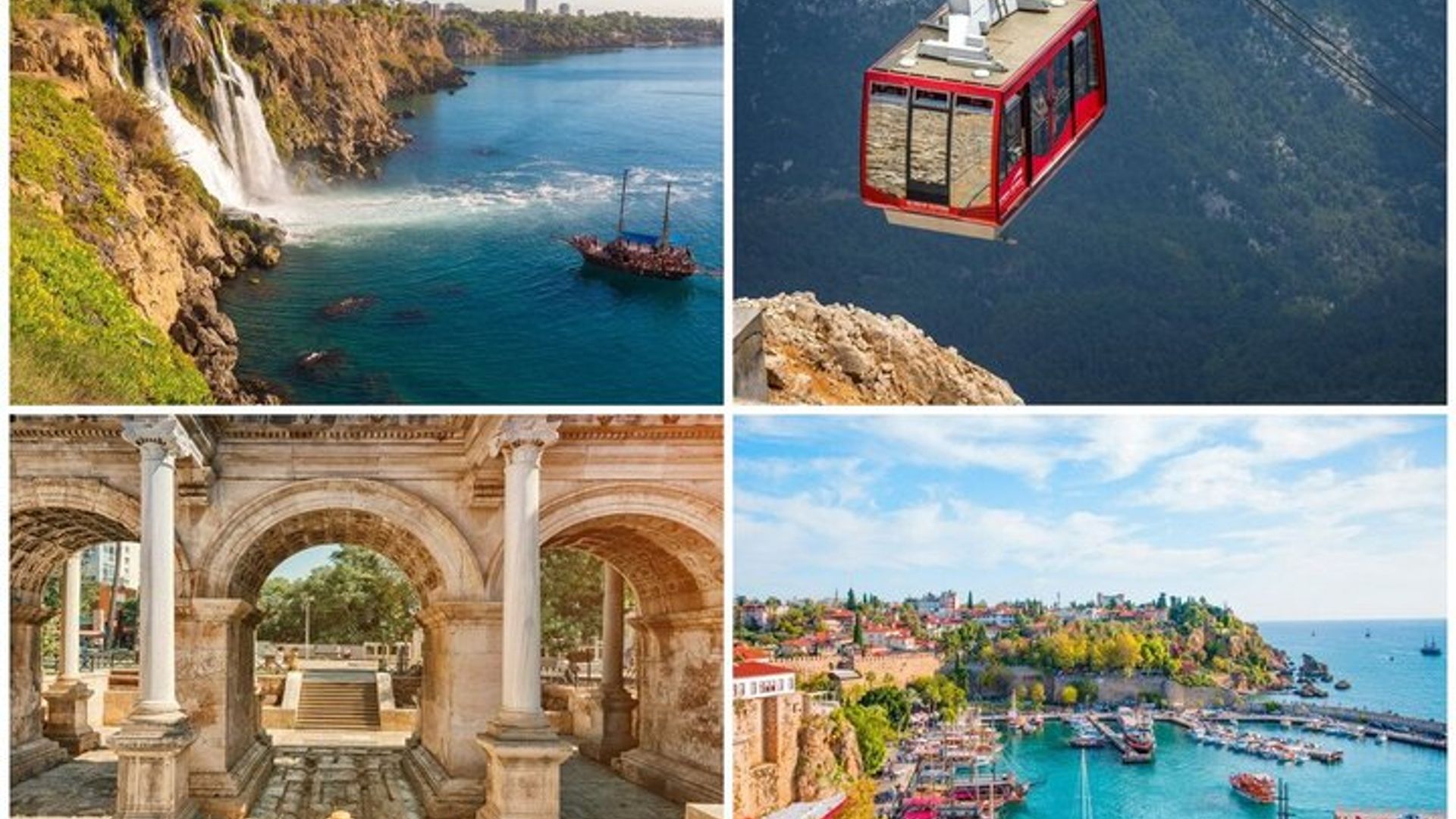 Antalya Small Group Luxury Old Town Tour with Boat Trip & Lunch