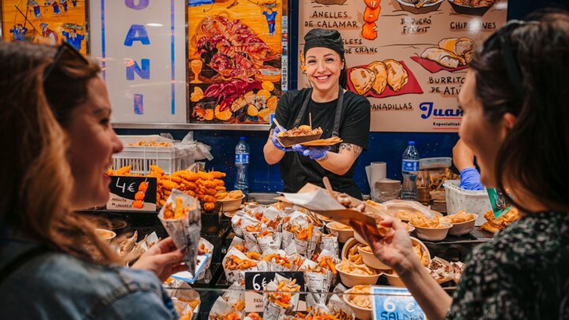Discover Barcelona's Markets & Tapas with your Personal Chef