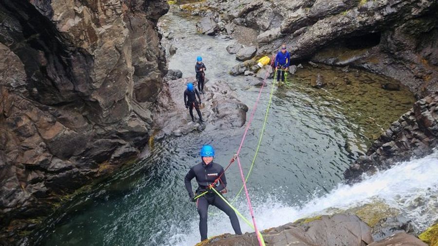 Iceland Half-Day Canyoning Adventure Under Vatnajökull