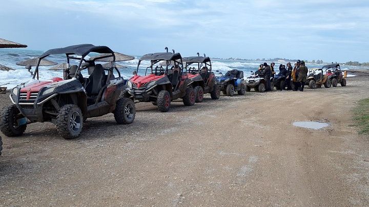 Paphos: Beach and Off-Road Self-Drive Buggy or Quad 4WD Ride