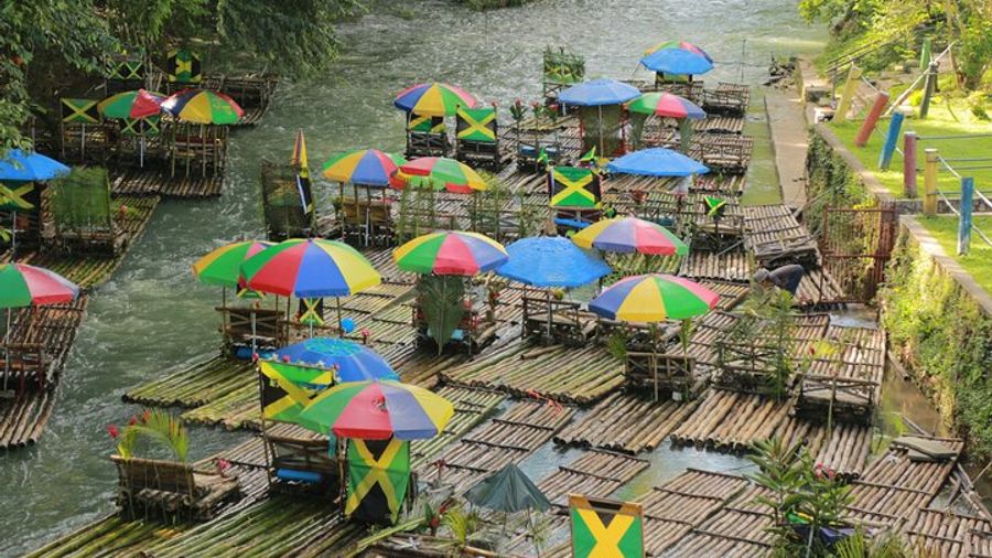 Jamaica Private Bamboo Rafting and Limestone Massage
