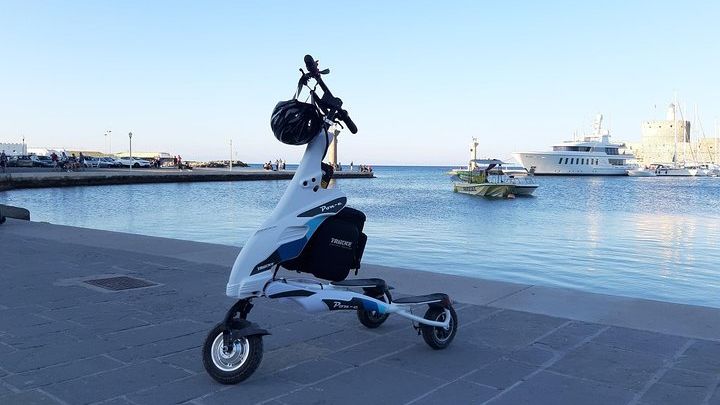 New and Old Rhodes Private Tour by Trikke Electric Scooter