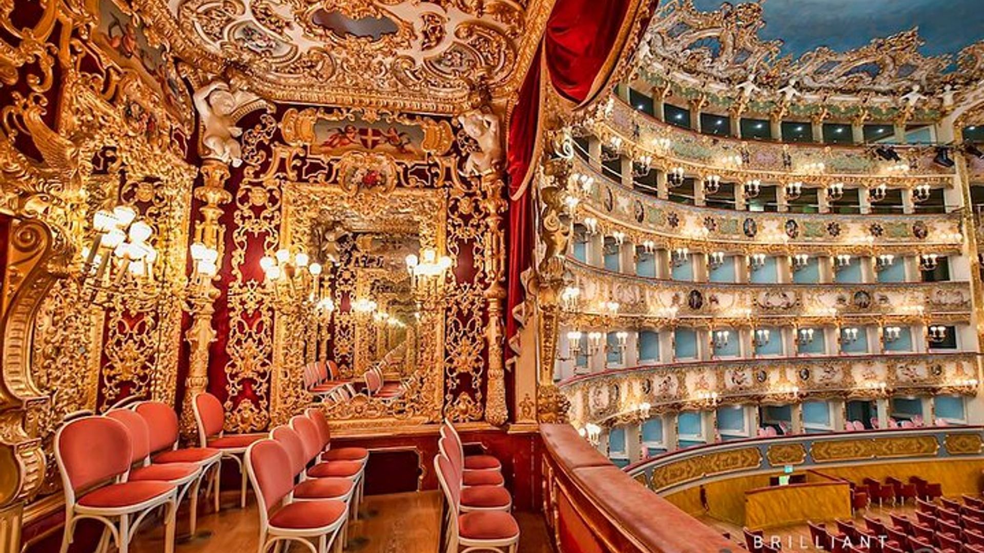 Venice Guided Tour: La Fenice Historic Theatre