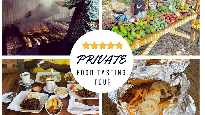 Montego Bay Private Jamaican Food Tasting Tour with Transport