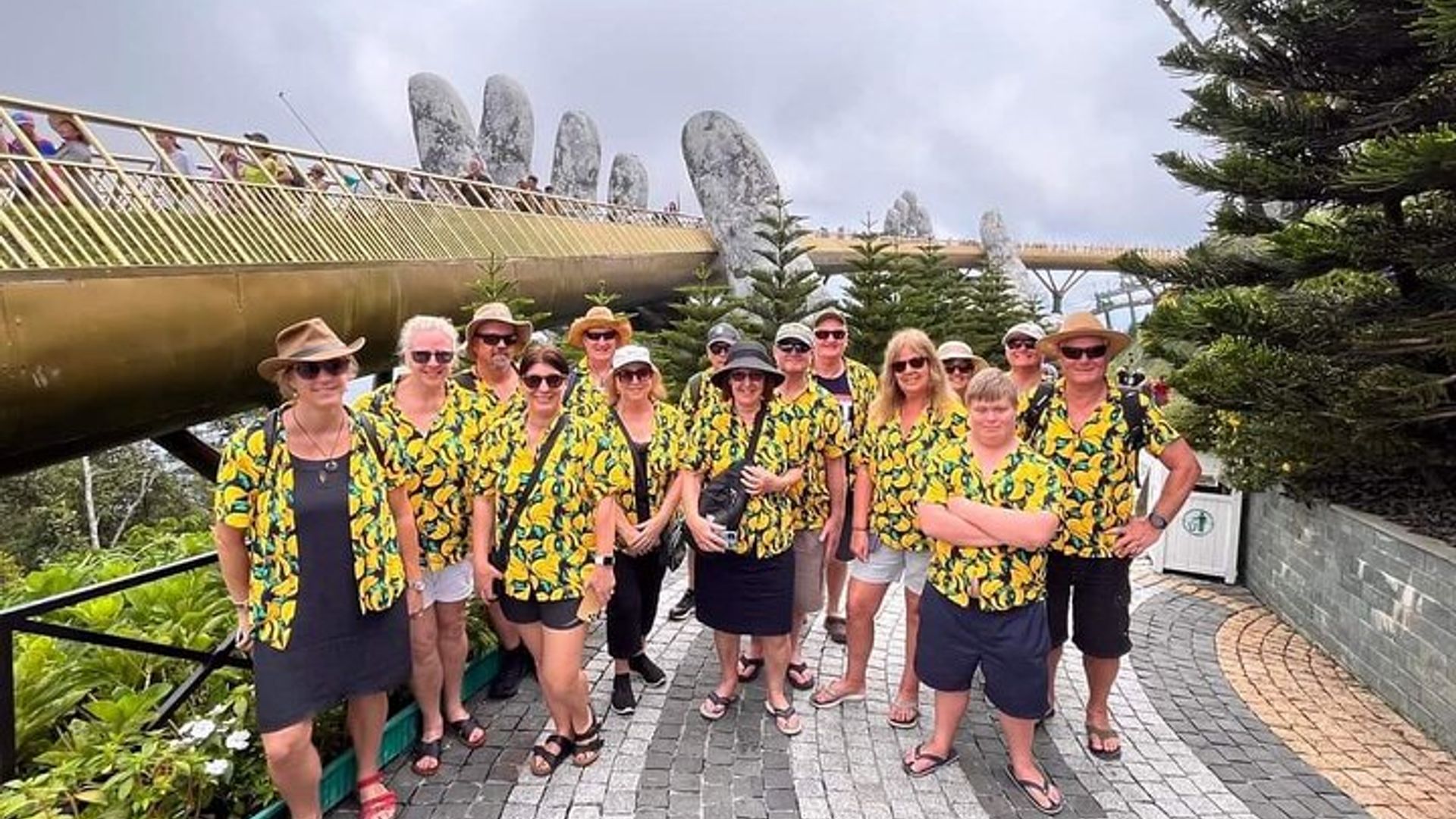 Private Tour/Chan May Hafen zu Ba Na Hills & Golden Hands Bridge