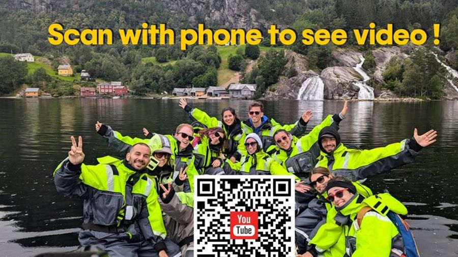 City or Fjordcruise by Zodiac Speedboat or Lux Pontoon Boat