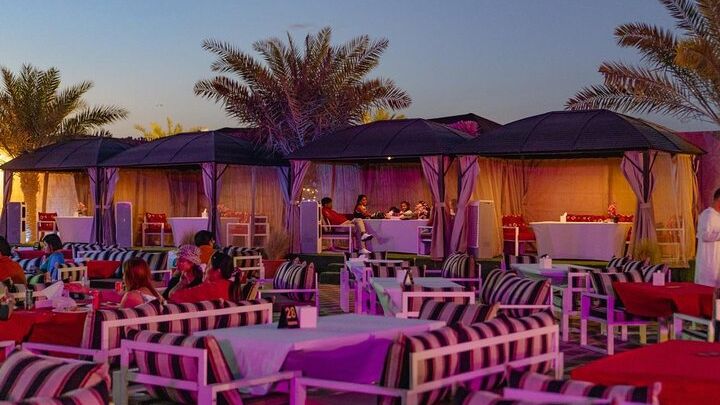 Dubai Desert Safari With ATV Riding, Buffet, and Camel Ride