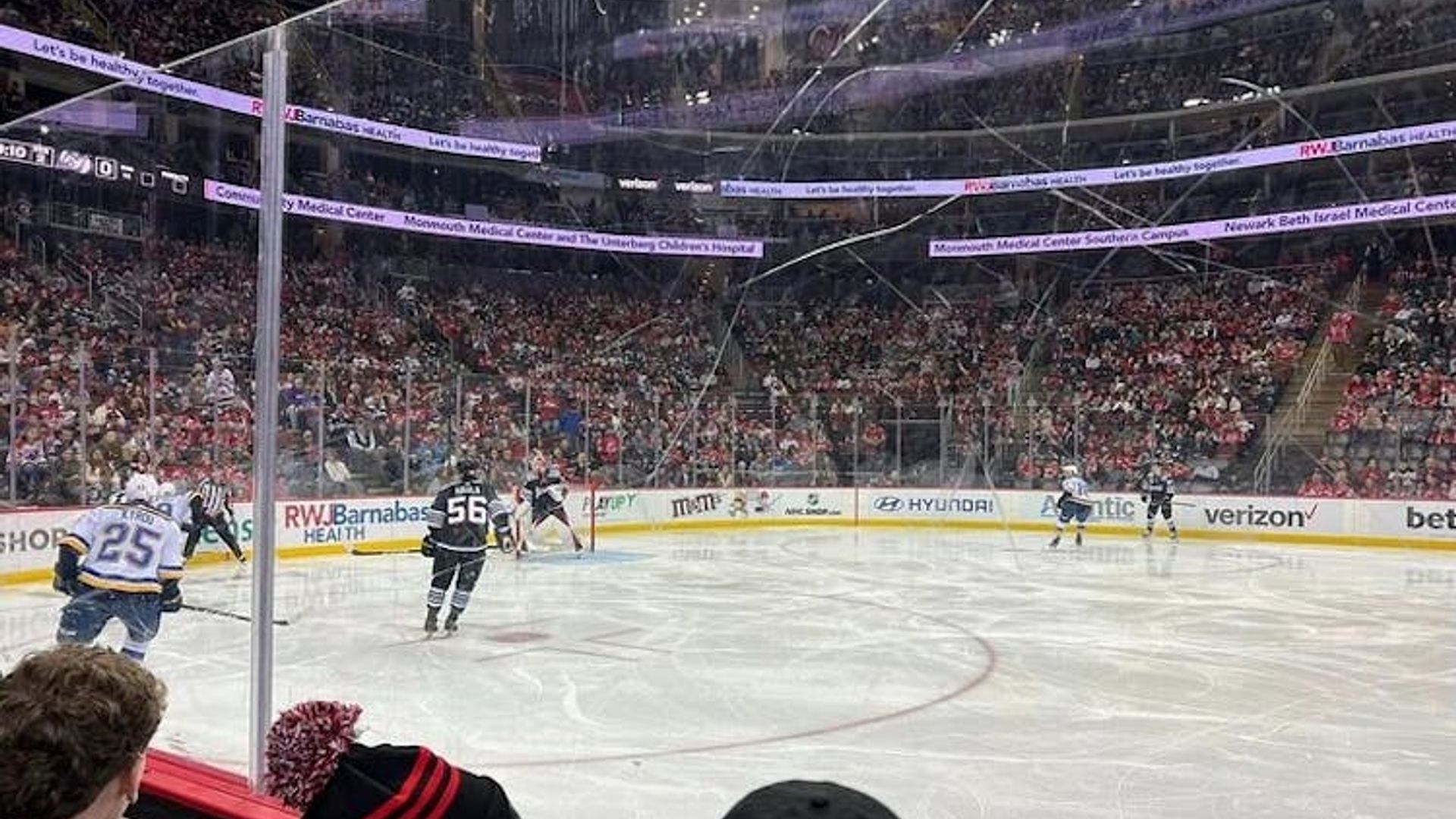 New Jersey Devils Ice Hockey Game at Prudential Center