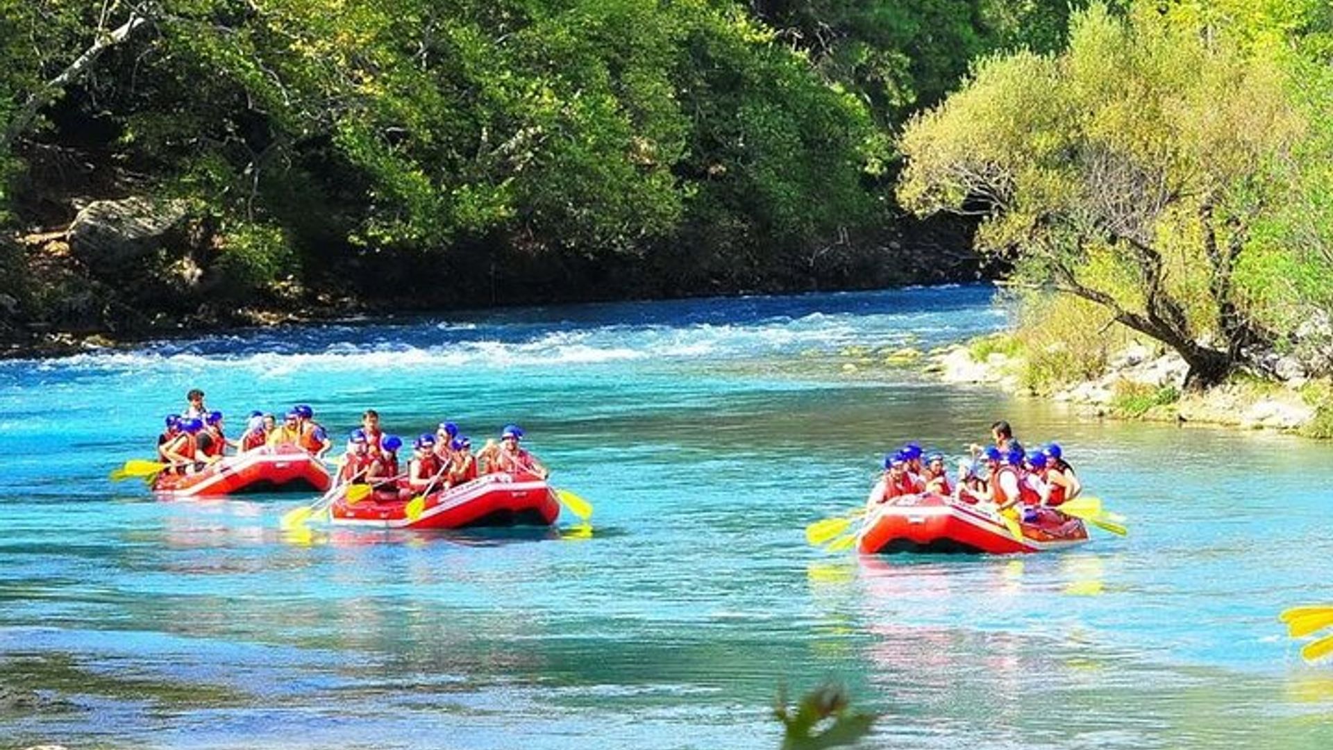 2 IN 1 Rafting and Zipline Combo Package Activity in Belek