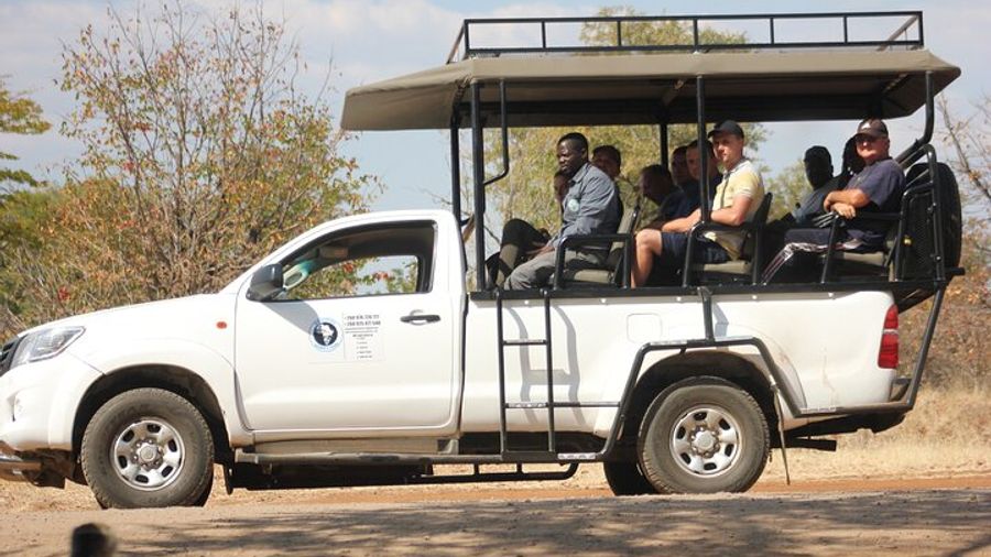Game Drive and White Rhino Walking Safari in Livingstone