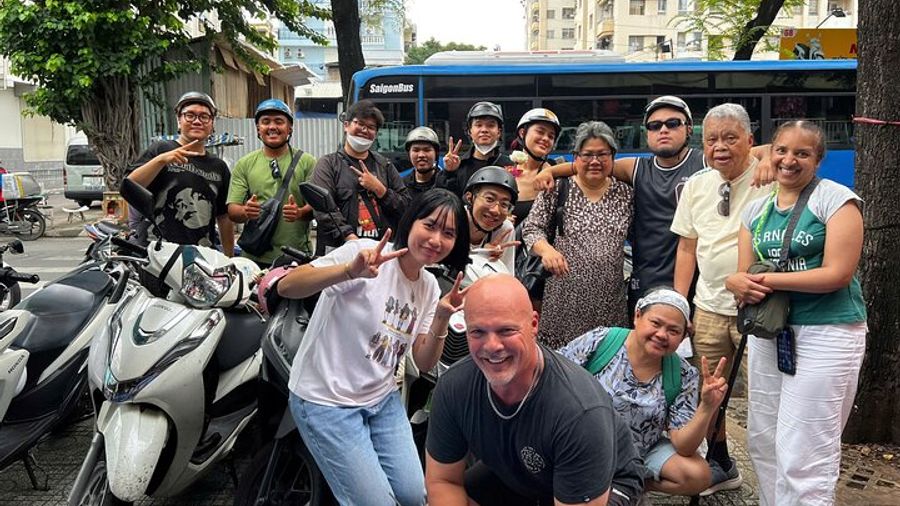 Ho Chi Minh Private Scooter Street Food Tour with Student Guide