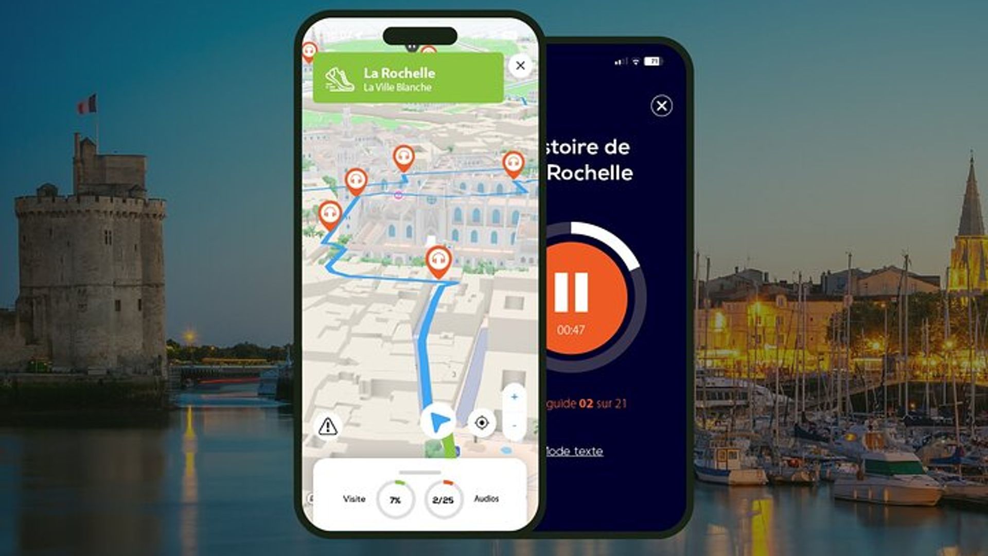 La Rochelle Audio Guided Walking Tour 2h30 and 26 reviews