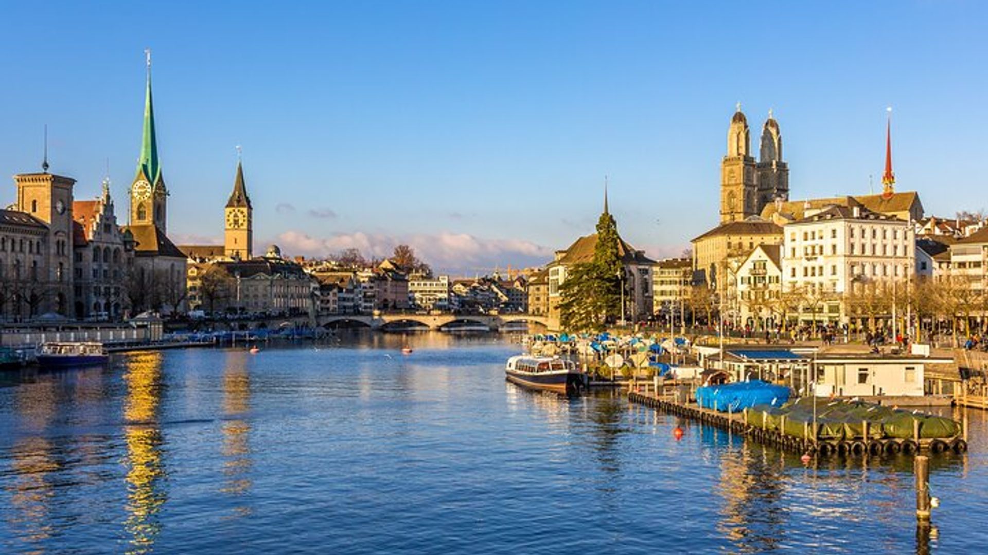 Ville de Zurich et cascades (Visite privée)