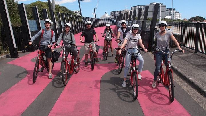 Auckland Neighborhoods Small-Group E-Bike Tour
