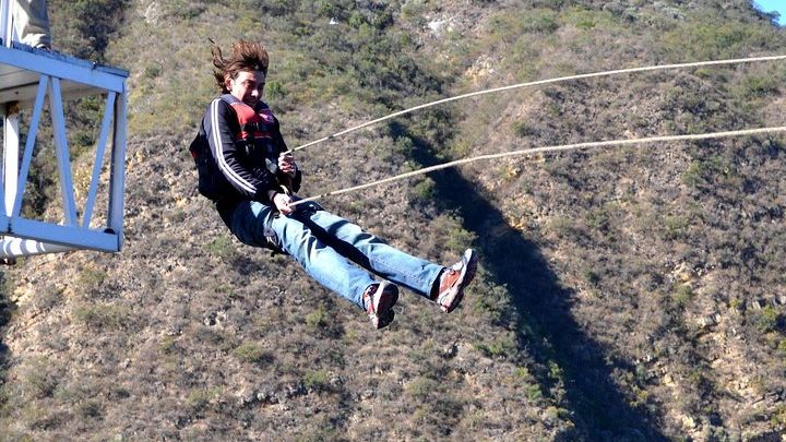 Bungee Jumping Adrenaline Experience on Cabra Corral Dam