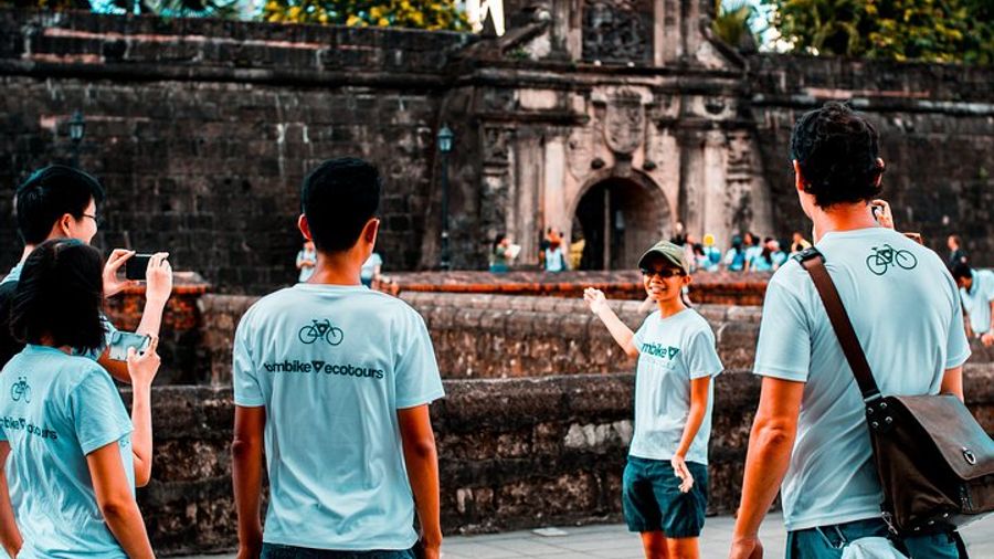 Manila Small-Group Intramuros Bamboo Bike Tour