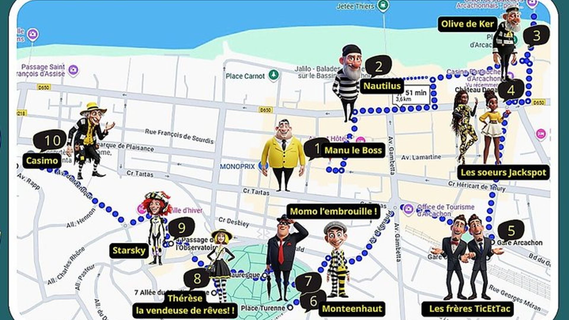 Arcachon: Treasure Hunt Smartphone Discovery Game