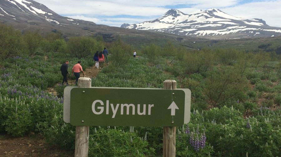 PRIVATE Glymur Waterfall Hike & Hvammsvík Nature Baths