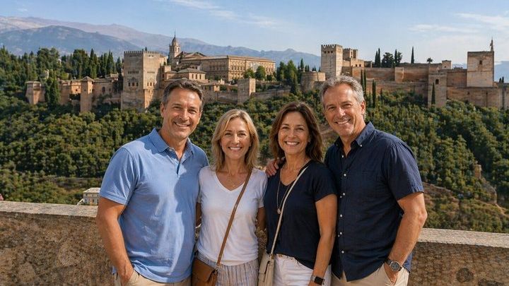Best of Alhambra & Granada -for Cruisers only -from Malaga port