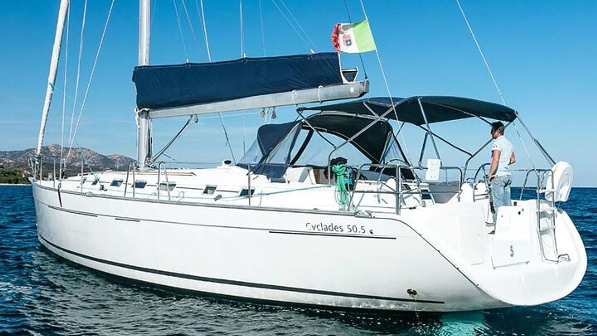 Barca a vela da Santa Teresa di Gallura all'Arcipelago della Maddalena