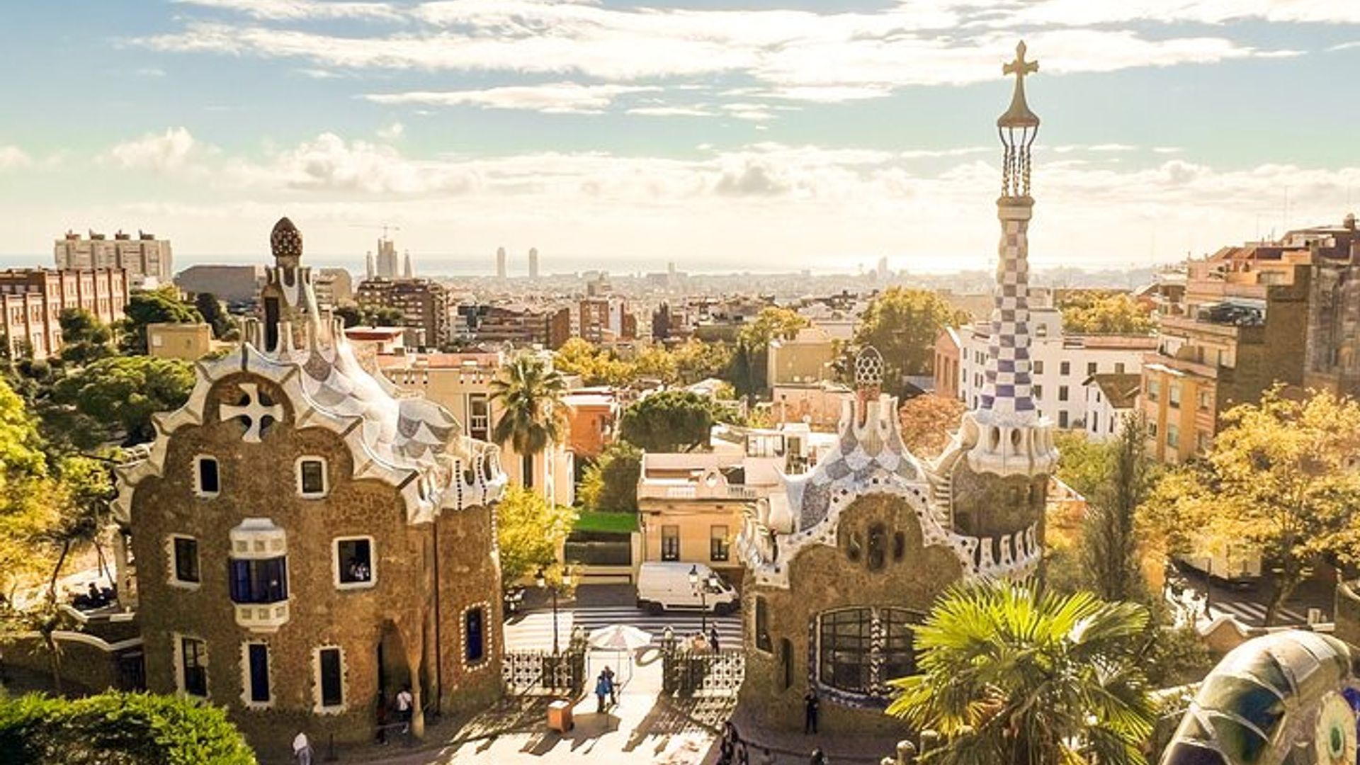 Barcelona Park Güell und Sagrada Familia ohne Anstehen