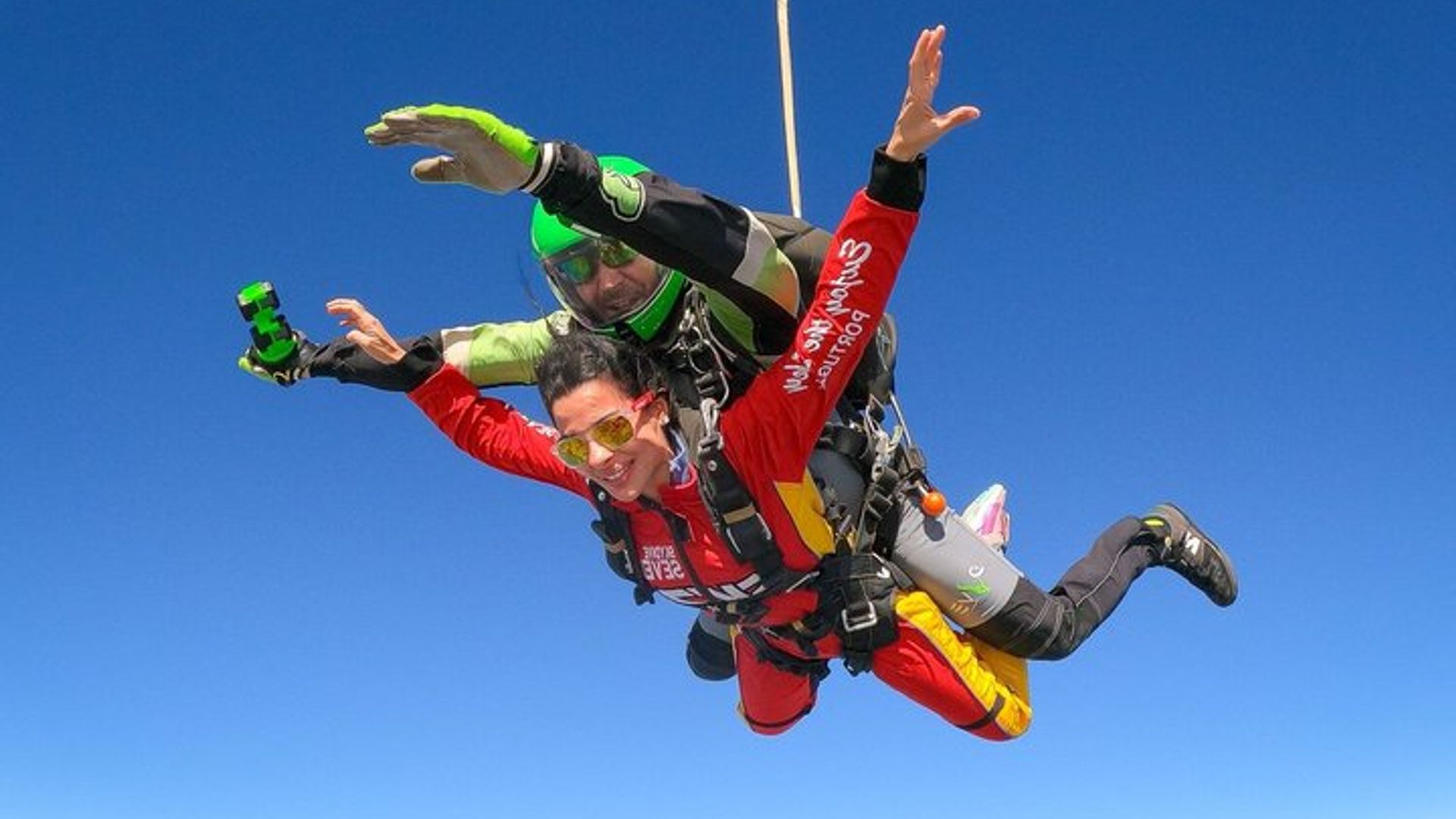 Algarve Tandem Fallschirmsprung aus 15.000 Fuß (4.572 Meter)