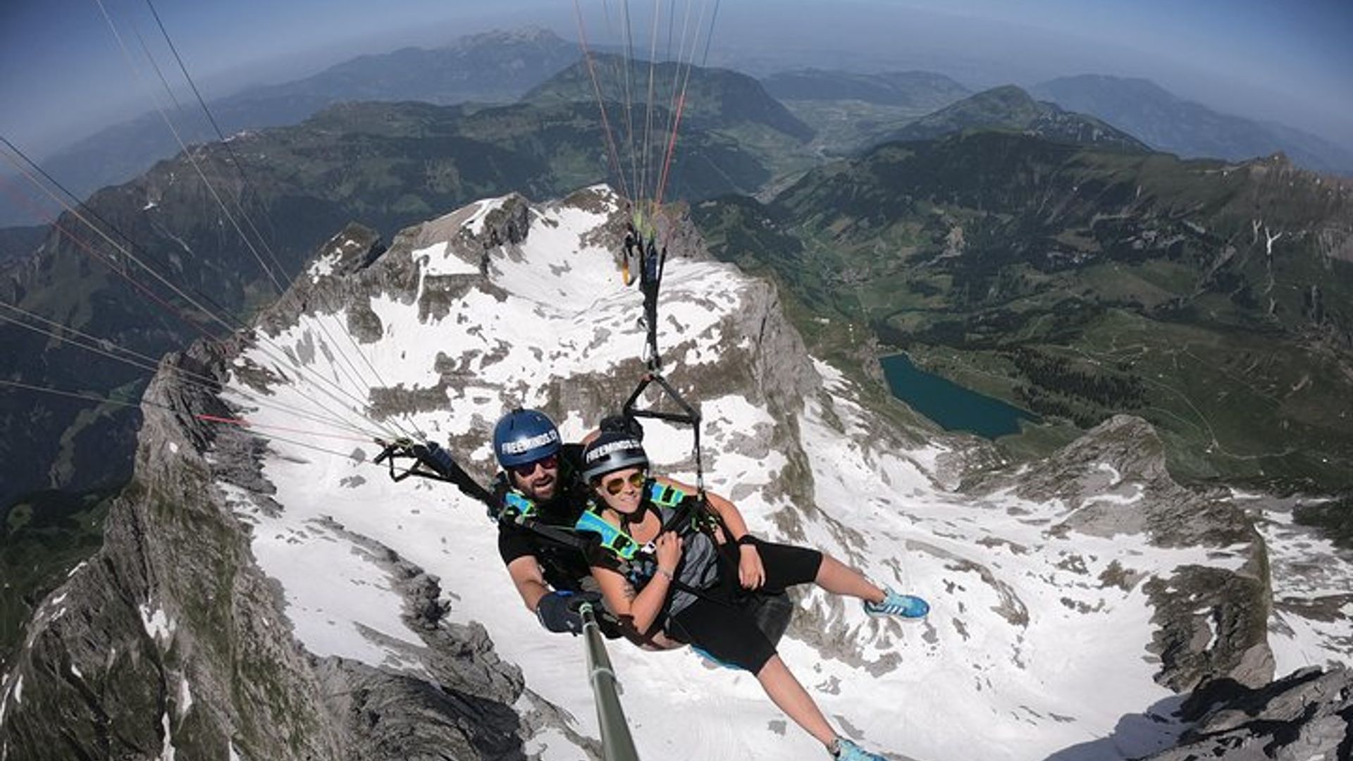 Vol en parapente en tandem Lucerne - Engelberg