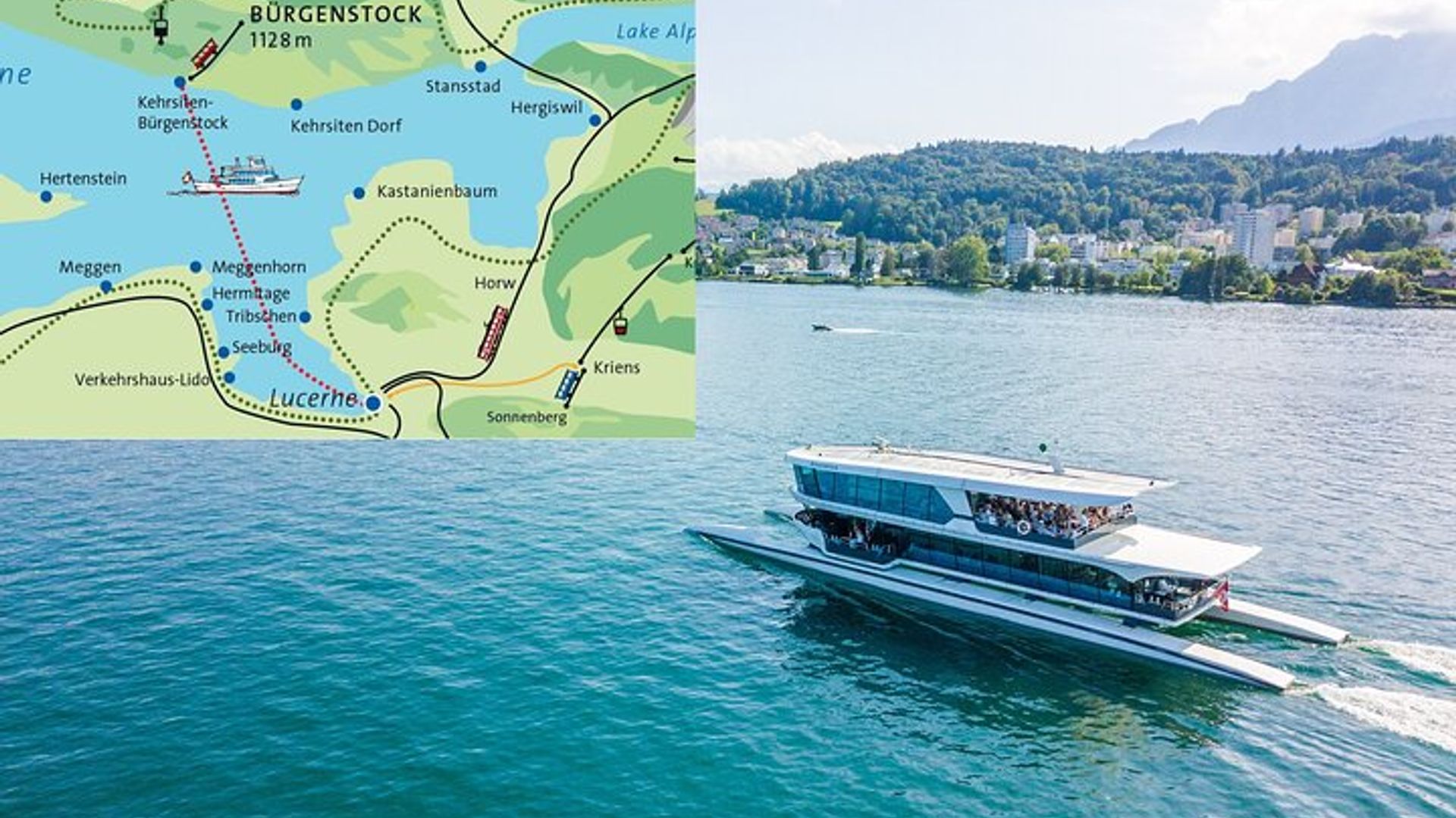 Croisière express sur le lac des Quatre-Cantons