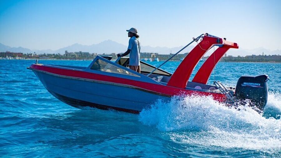 Dolphin House By Private Speed Boat & Drinks & Transfer-Hurghada