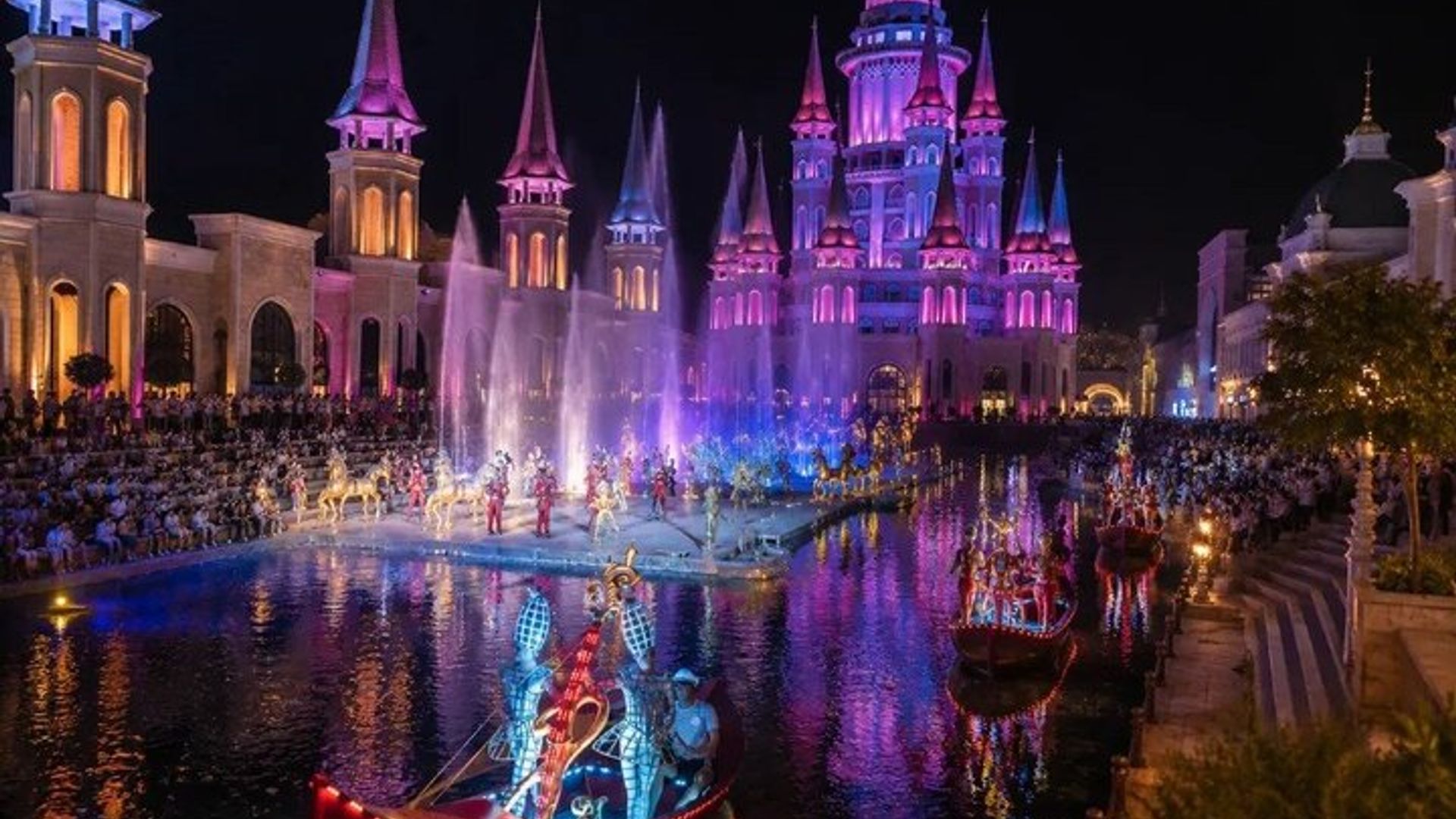 The Land of Legends Night Show with Hotel Transfer