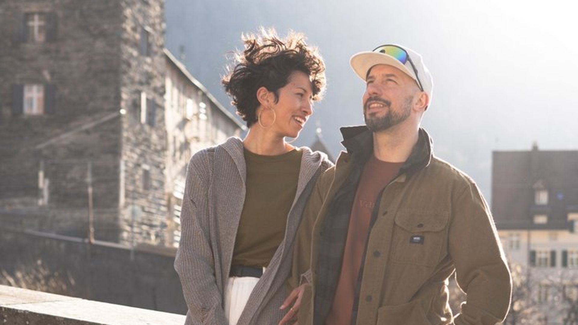 Privates Fotoshooting in Chur Schweizer Alpen Urlaubsfotografie