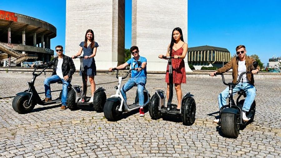 Prague Highlights Half-Day Segway and E-Scooter or E-Bike Tour