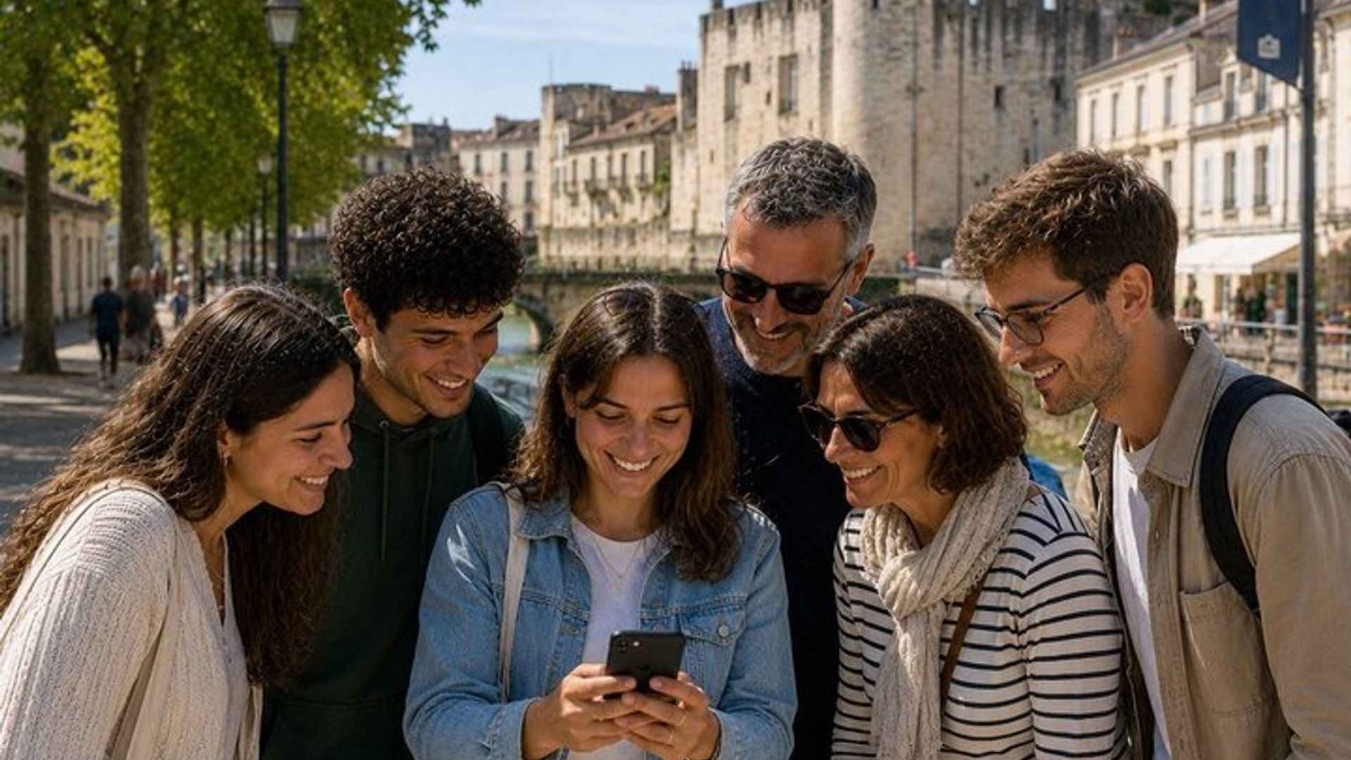 Juego de escape con temática mágica en las calles de Niort.