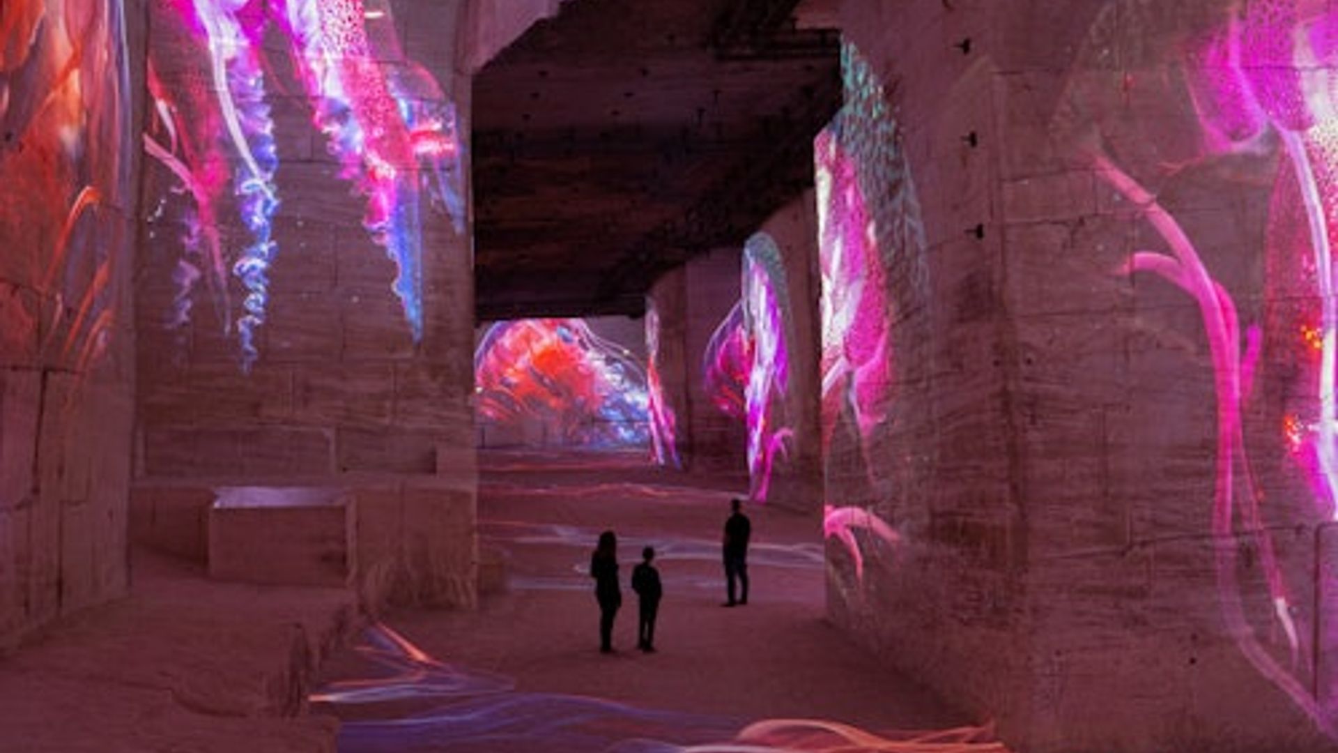 Carrières des Lumières: Ocean Exposición