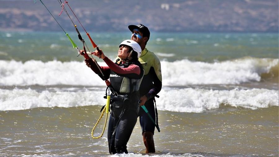 Individual Lessons of Kite Surf in Essaouira