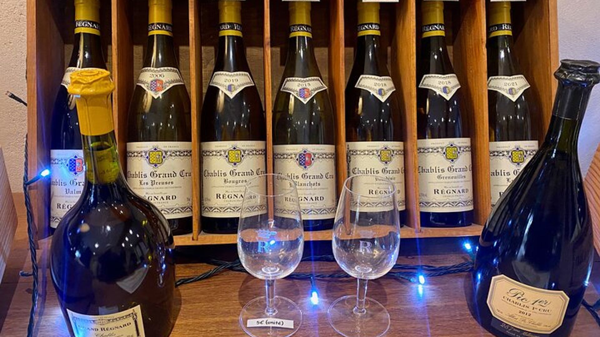Chablis Wine Tastings Delights by Maison Regnard & J.M. Brocard