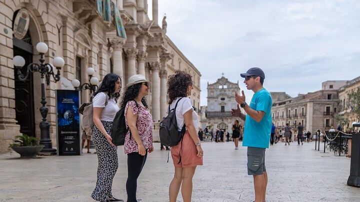 Syracuse, Ortigia and Noto walking tour from Catania