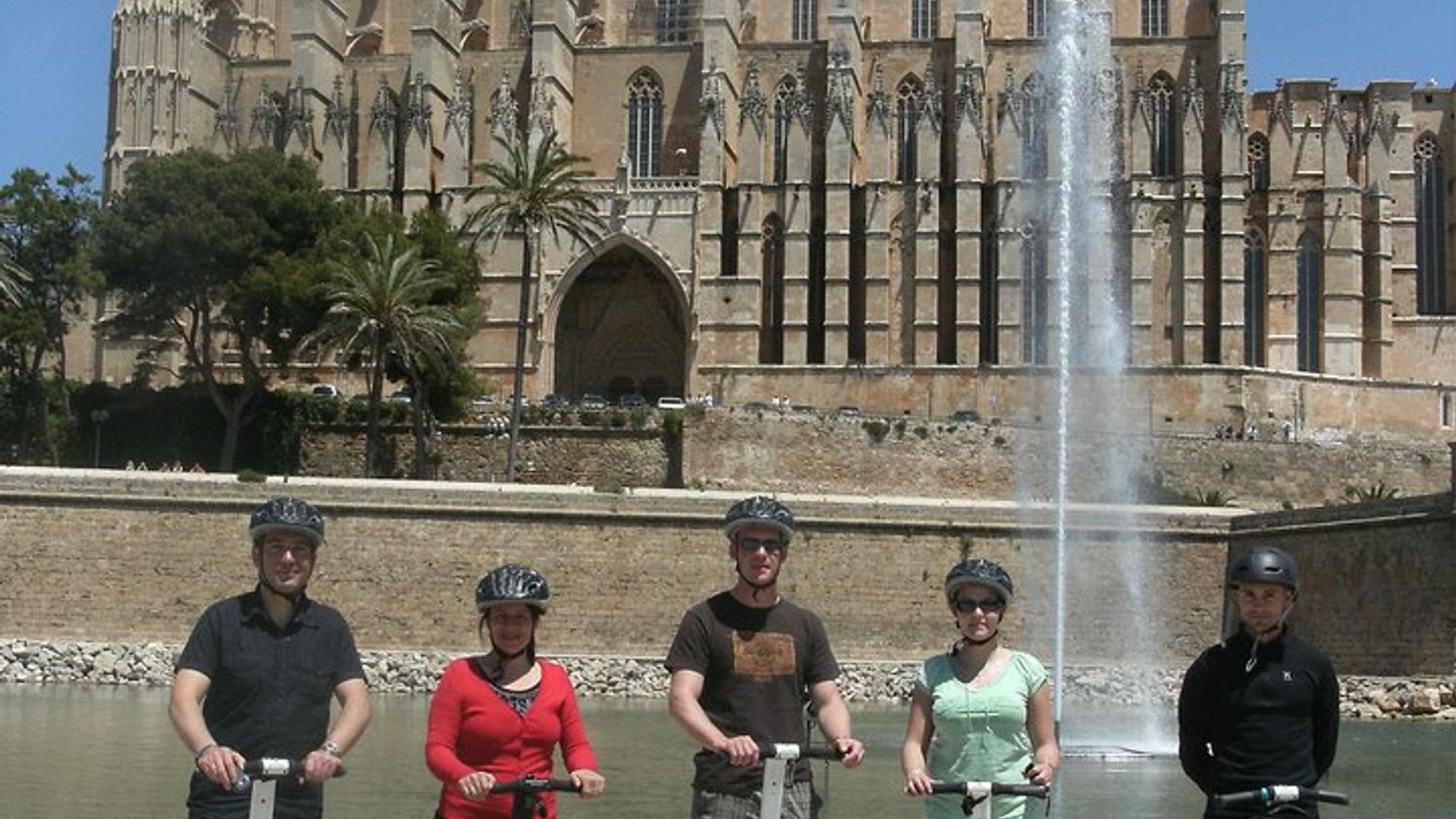 Visite de Palma de Majorque en Segway, y compris la cathédrale de Palma et Portixol