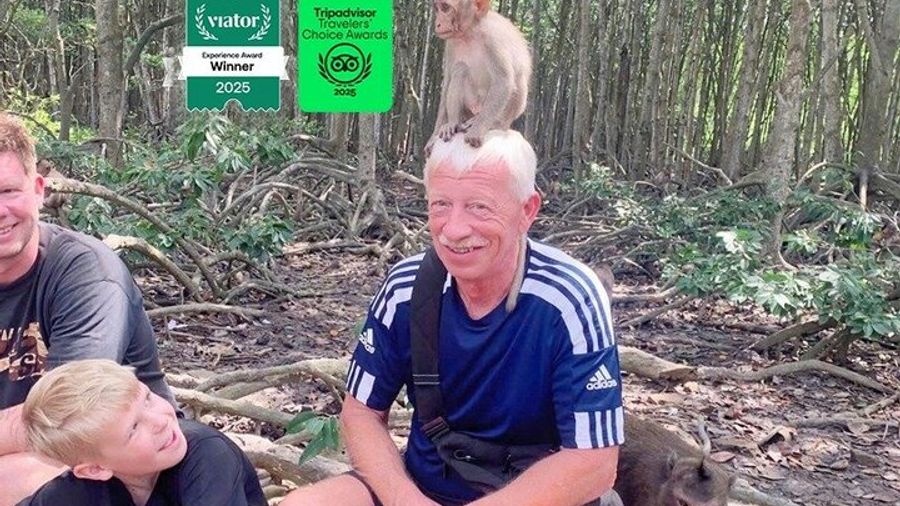 Cần Giờ Eco-Tour with Monkeys, Crocs & War History