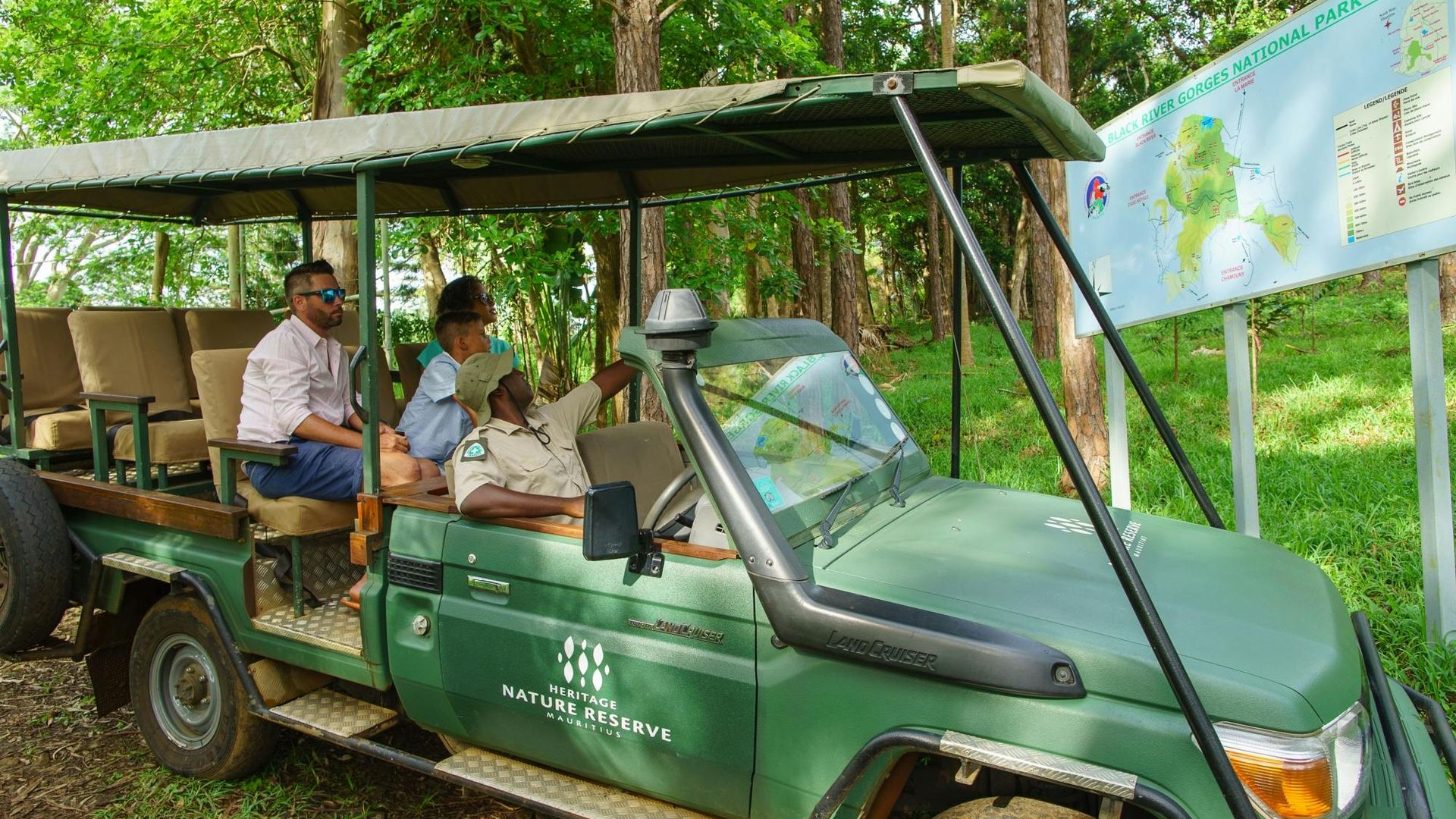 Mauritius 4x4 safari adventure at Bel Ombre Nature Reserve