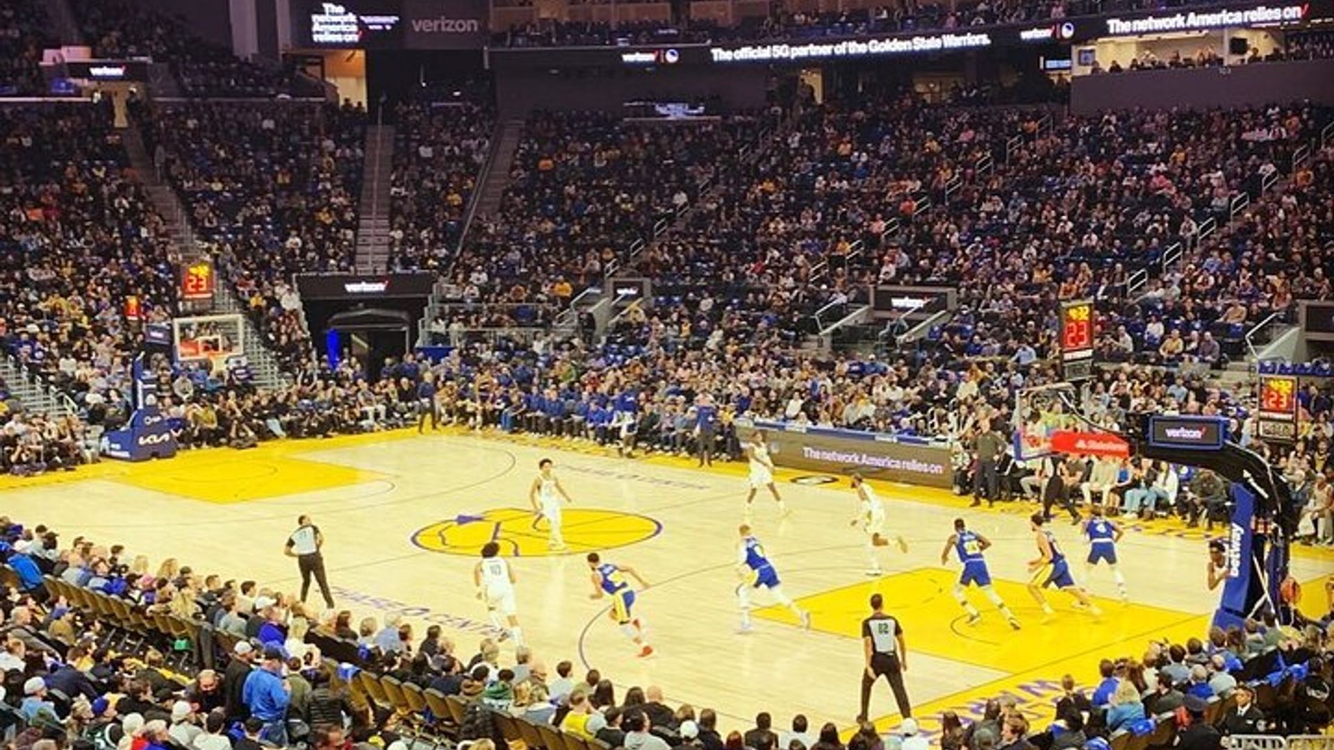 Golden State Warriors Basketball Game at Chase Center image 2