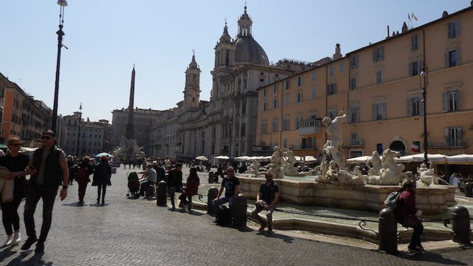 Trevi Fountain and Piazza Navona underground guided walking tour