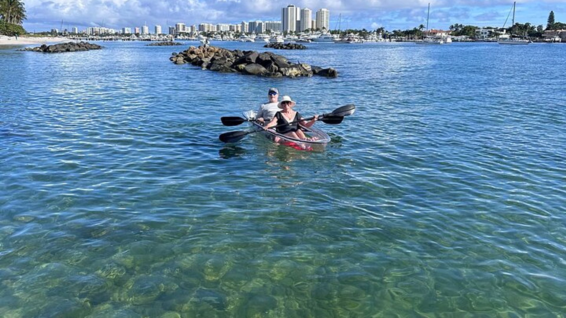 Riviera Beach à Peanut Island Clear Kayak Tour