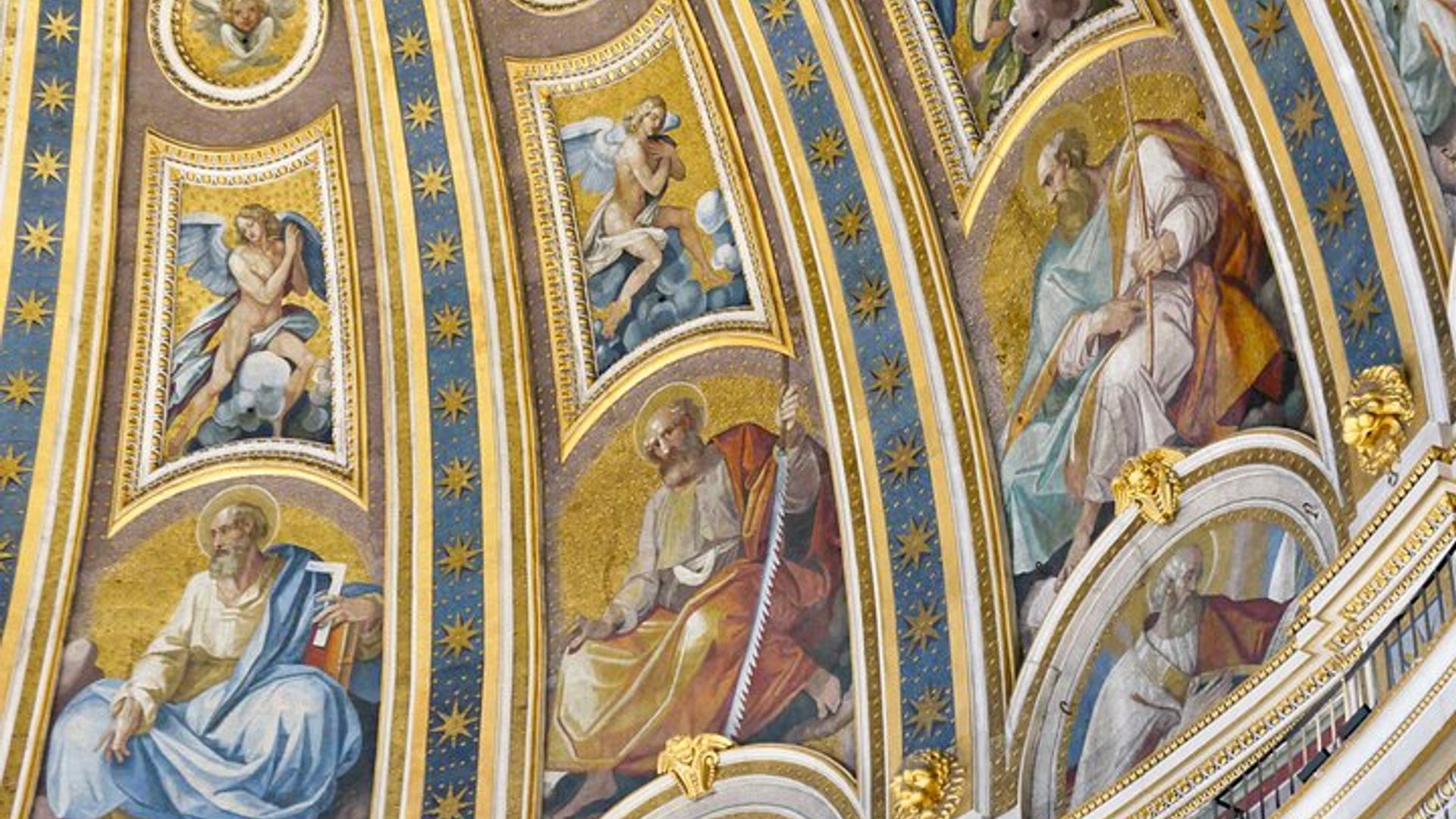 Petersdom-Tour mit Kuppelaufstieg und Grotten