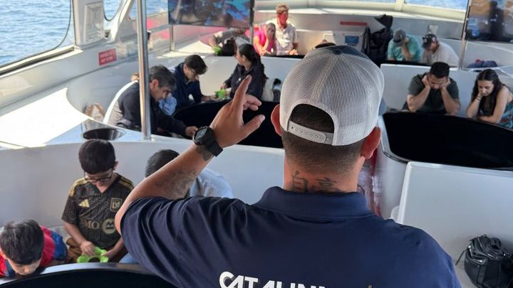 Catalina Island 45-Minute Glass-Bottom Boat Tour from Avalon