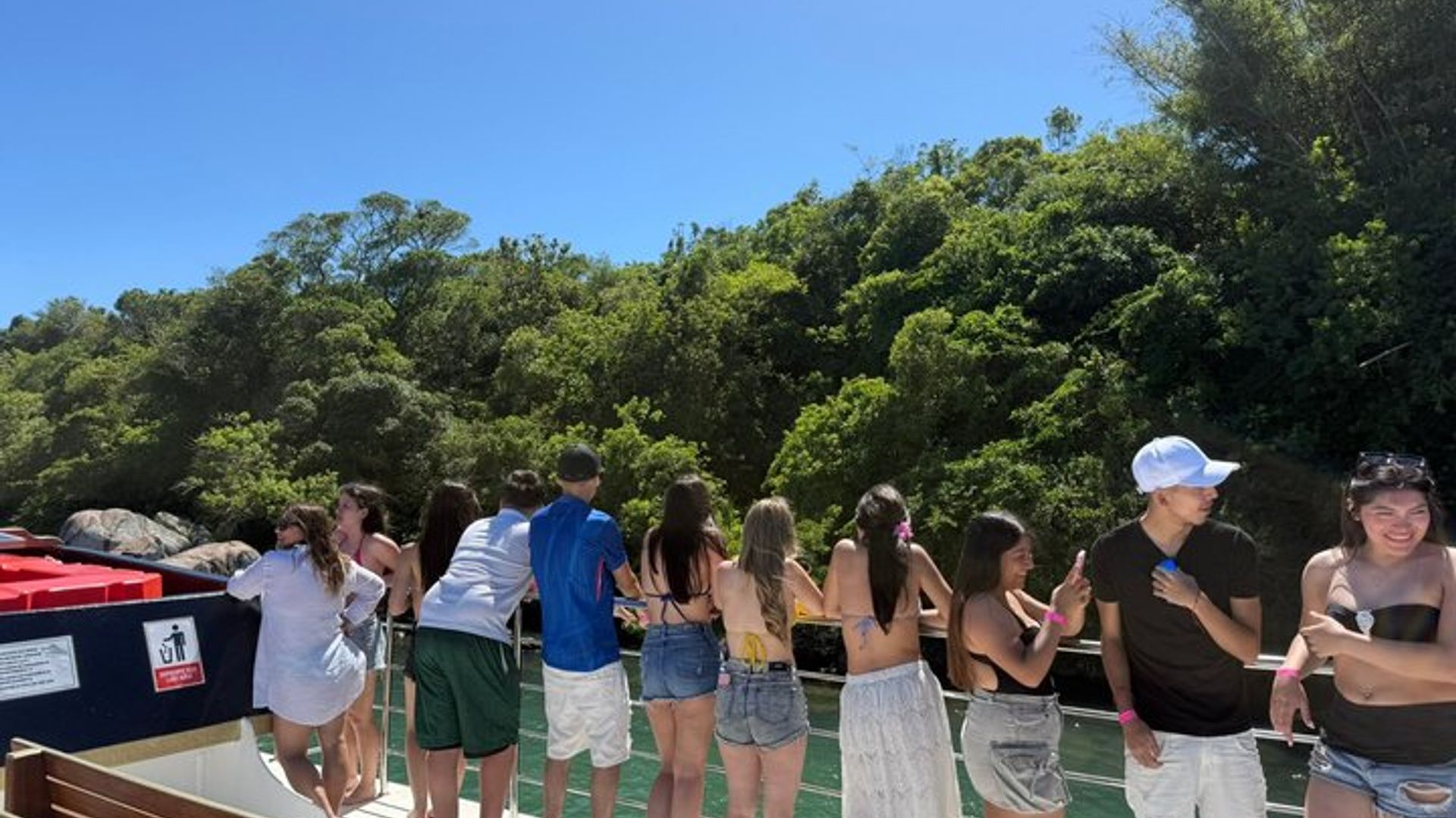 Excursion en bateau Florianópolis Costa da Lagoa et piscines naturelles