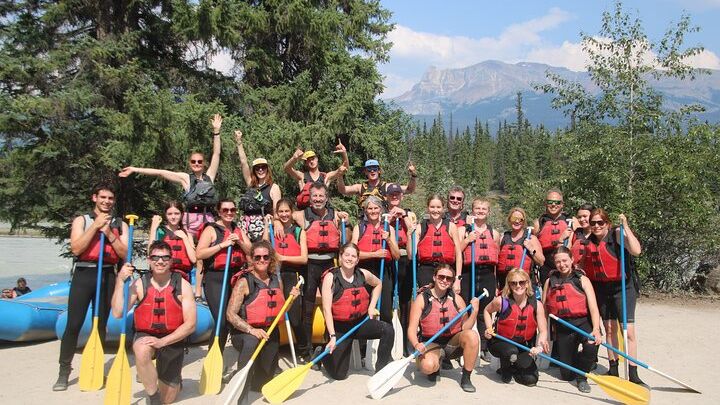 Jasper Small-Group Athabasca River Rafting Tour