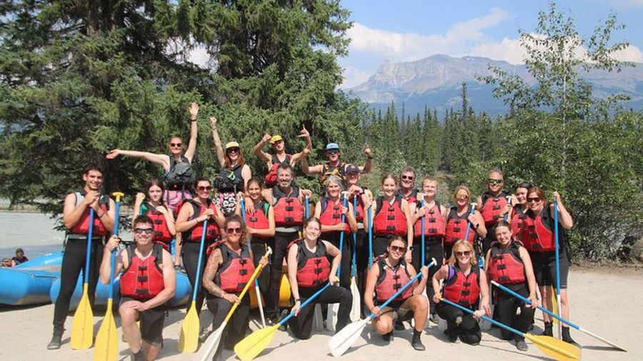Jasper Small-Group Athabasca River Rafting Tour